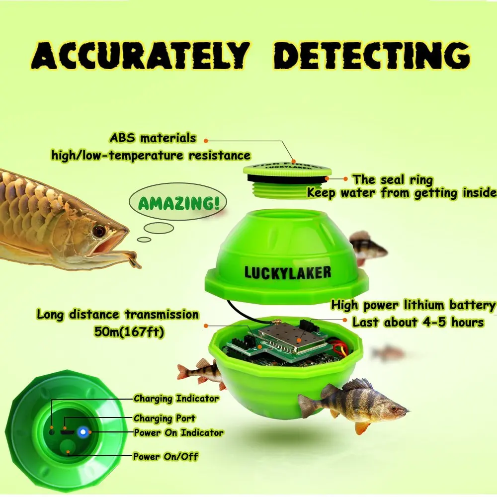 WiFi Wireless Finder For Underwater Fish Hunting Deeper Sonar Fishfinder With APP Echo Sounder Fishing Alarm for Depth Fish Sensor (3)