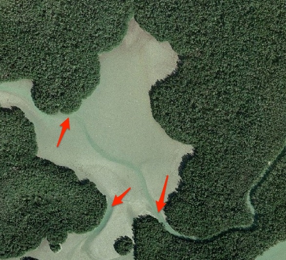 satellite map of marco island fl