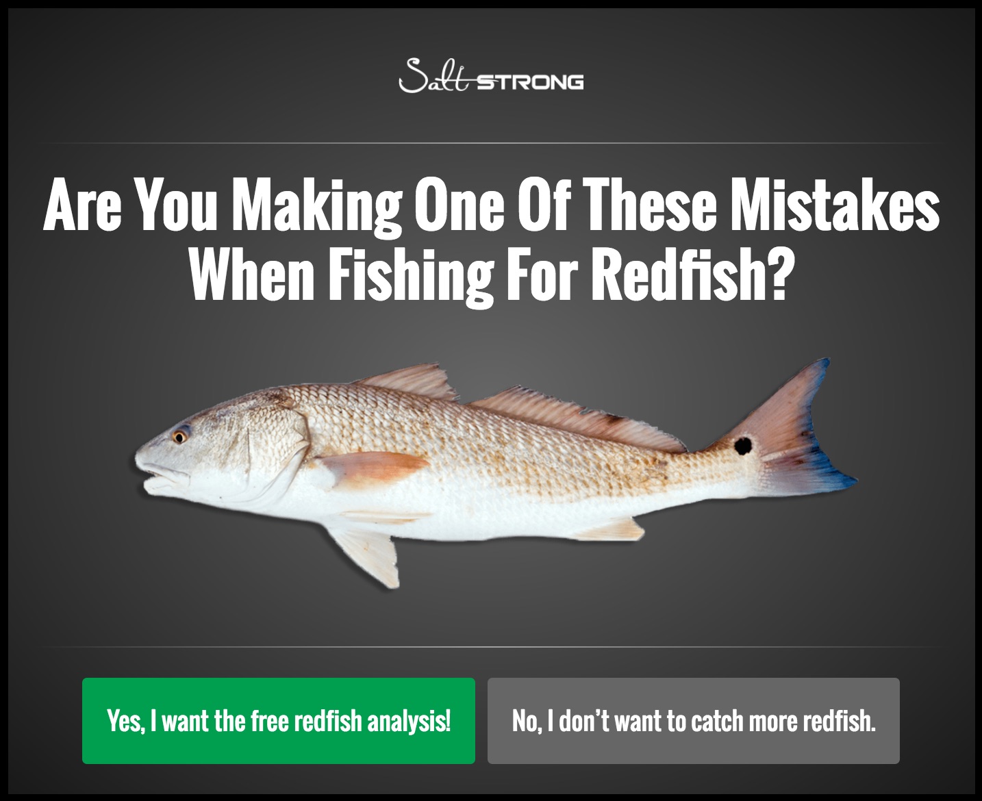how to catch redfish