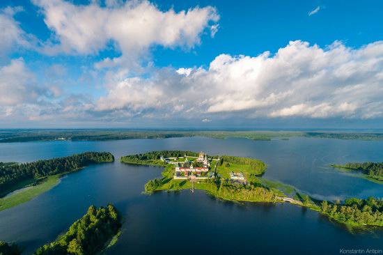 Lake Valdai, Russia - the view from above, photo 1