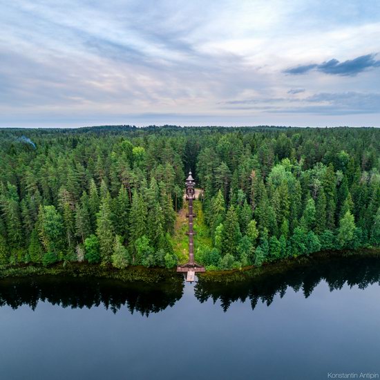 Lake Valdai, Russia - the view from above, photo 13
