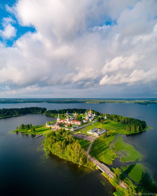 Lake Valdai, Russia - the view from above, photo 3