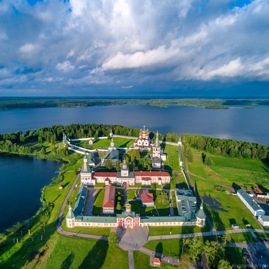 Lake Valdai, Russia - the view from above, photo 4