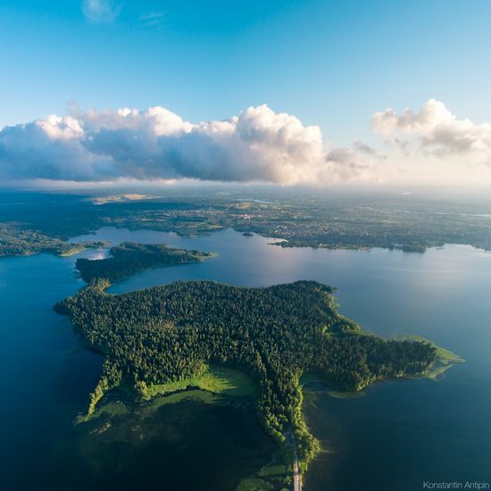 Lake Valdai, Russia - the view from above, photo 6