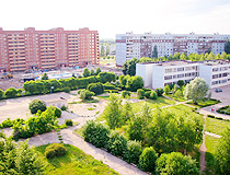 Apartment buildings in Tolyatti