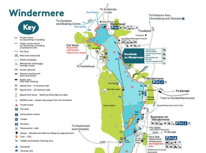 Windermere lake guide